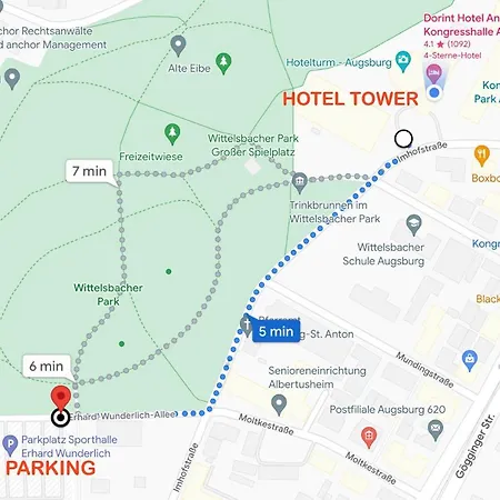 Апартаменти Hotelturm